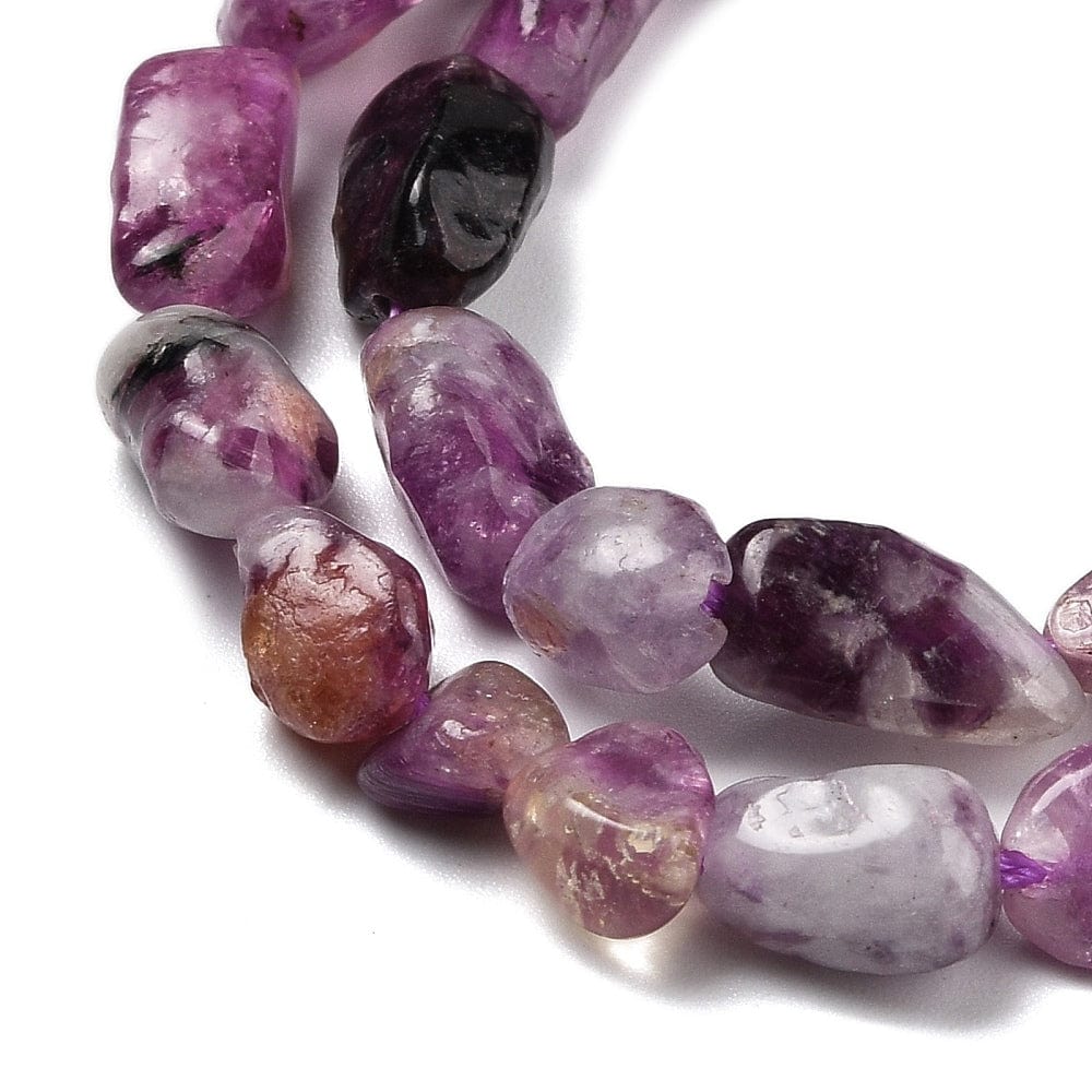 Lepidolite – Nuggets (6 - 10x5 - 8mm) - Uniq Perler - 422779