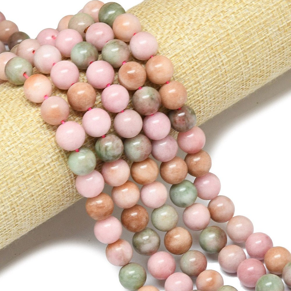 Malaysia Jade Perler – Rund (10mm) - Uniq Perler - 117303