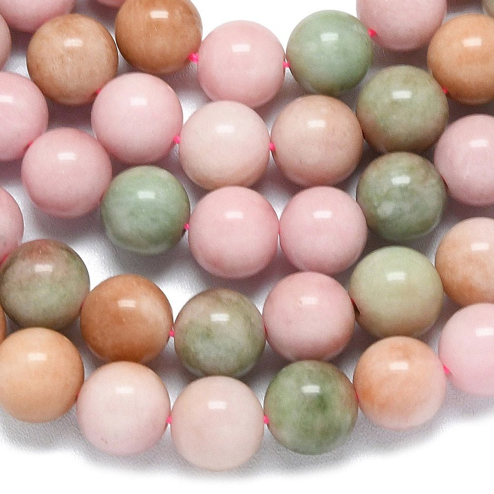 Malaysia Jade Perler – Rund (10mm) - Uniq Perler - 117303