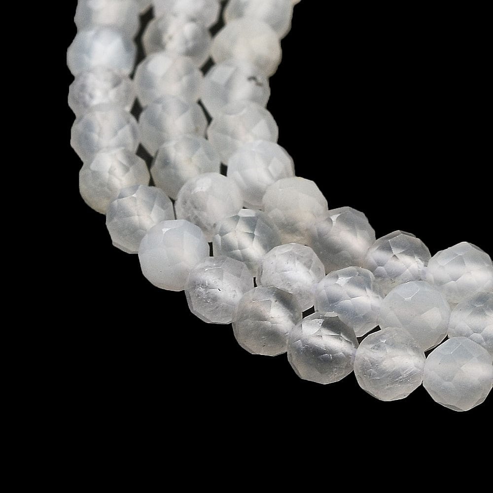 Månesten – Facetteret (3,75mm) - Uniq Perler - 112454