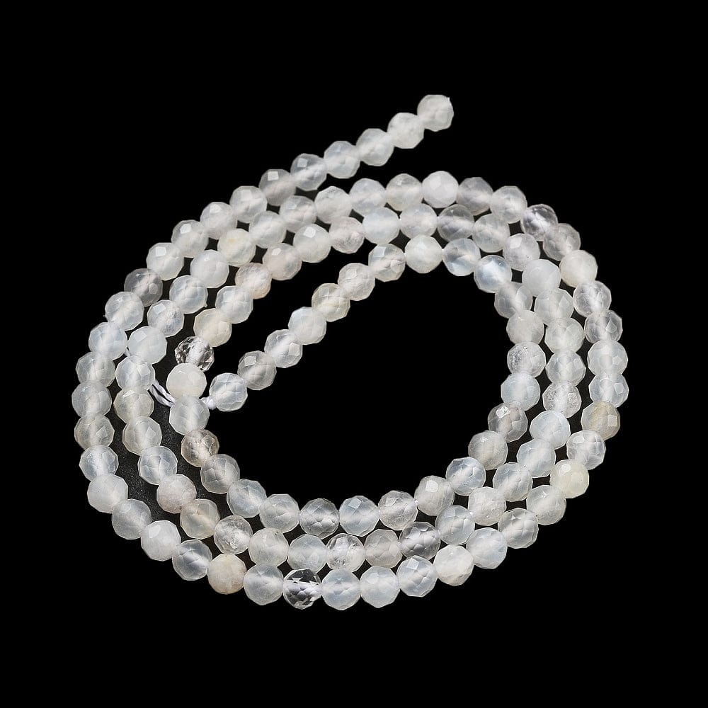 Månesten – Facetteret (3,75mm) - Uniq Perler - 112454