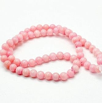 Mashan Jade - Pink, Runde (12mm) - Uniq Perler - 114917