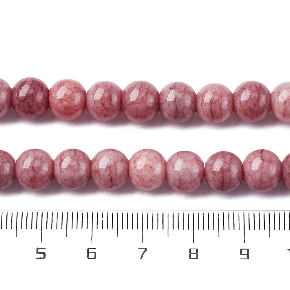 Mix Perler, Assorteret Farver, 8mm, (10 Strenge) - Uniq Perler - 116172