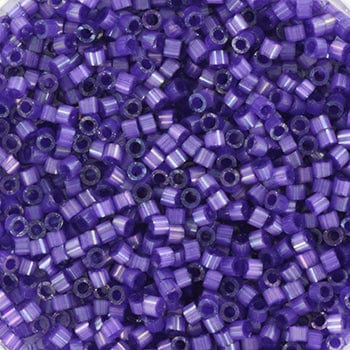 Miyuki Delica Perler, DB 1810, Silk Satin Dyed Purple, 11/0 - Uniq Perler - DB - 1810 - 4