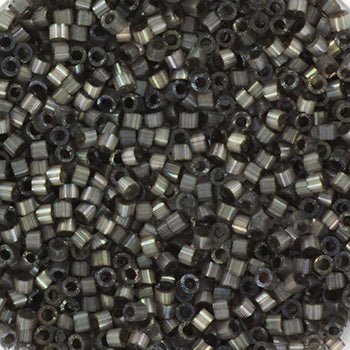 Miyuki Delica Perler – DB 1818, Silk Satin Dyed Rustic Gray (11/0) - Uniq Perler - DB-1818-100