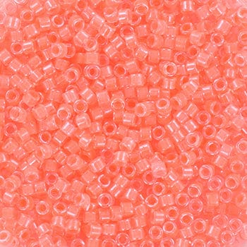 Miyuki Delica Perler, DB 2034, Luminous Flamingo, 11/0 - Uniq Perler - DB - 2034 - 4