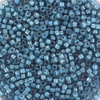 Miyuki Delica Perler, DB 2054, Luminous Dusk Blue, 11/0 - Uniq Perler - 356097