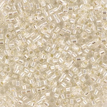 Miyuki Delica Perler, DB 41, Silverlined Crystal, 11/0 - Uniq Perler - 114360