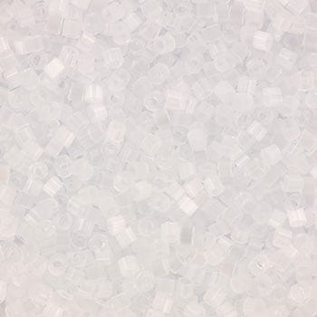 Miyuki Delica Perler, DB 635, Silk Satin Crystal, 11/0 - Uniq Perler - 114366