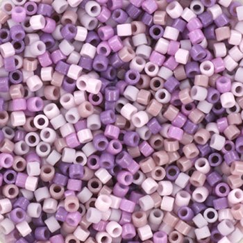 Miyuki Delica Perler – Purple Pastel Mix42 (11/0) - Uniq Perler -