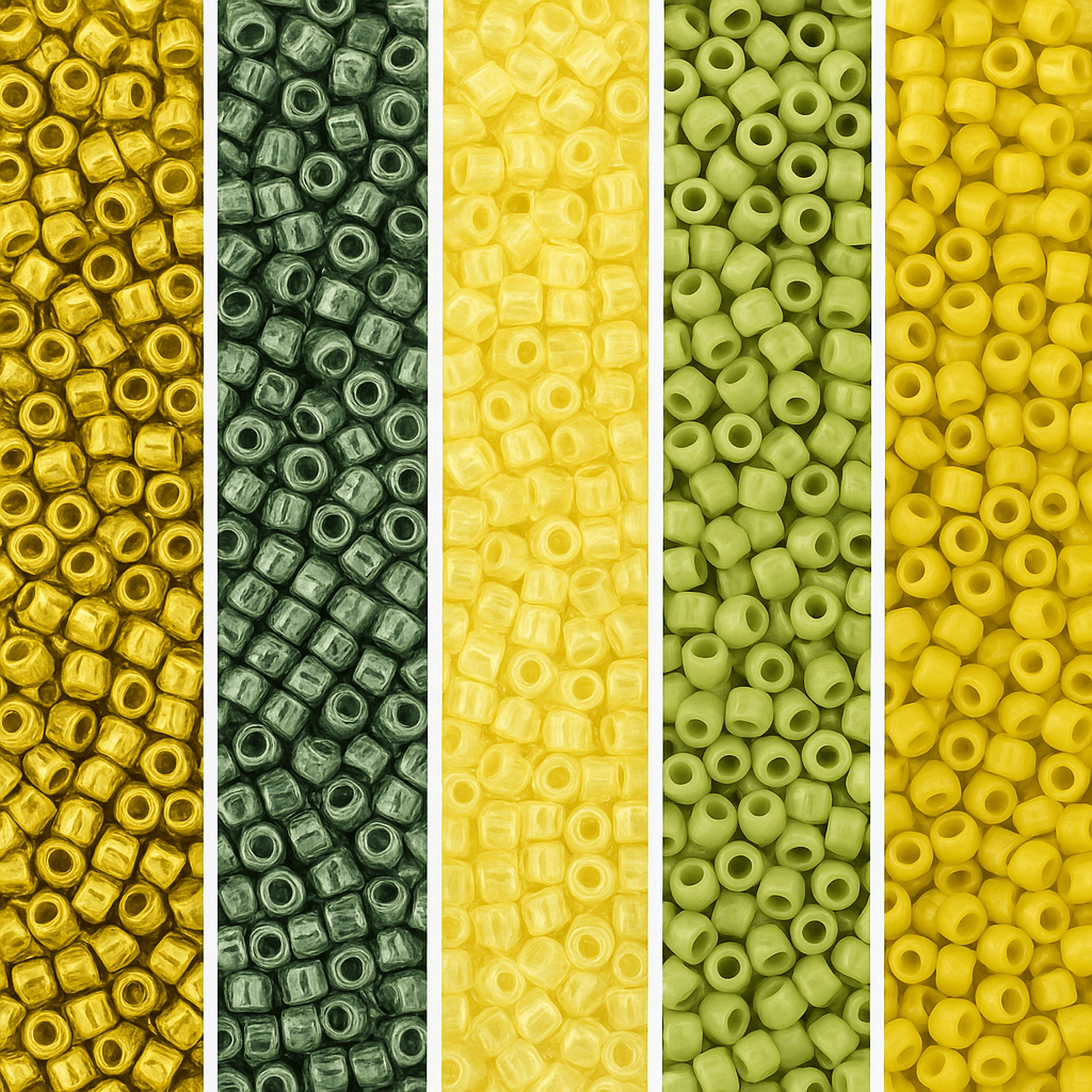 Miyuki Delica Sæt - Sunny Mix, 11/0 - Uniq Perler - 644678