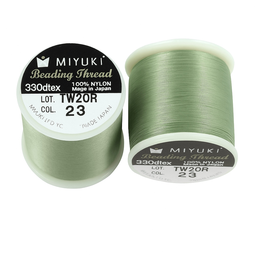 Miyuki Tråd – Grøn/Green Sea (Farve 23) - Uniq Perler - 588767