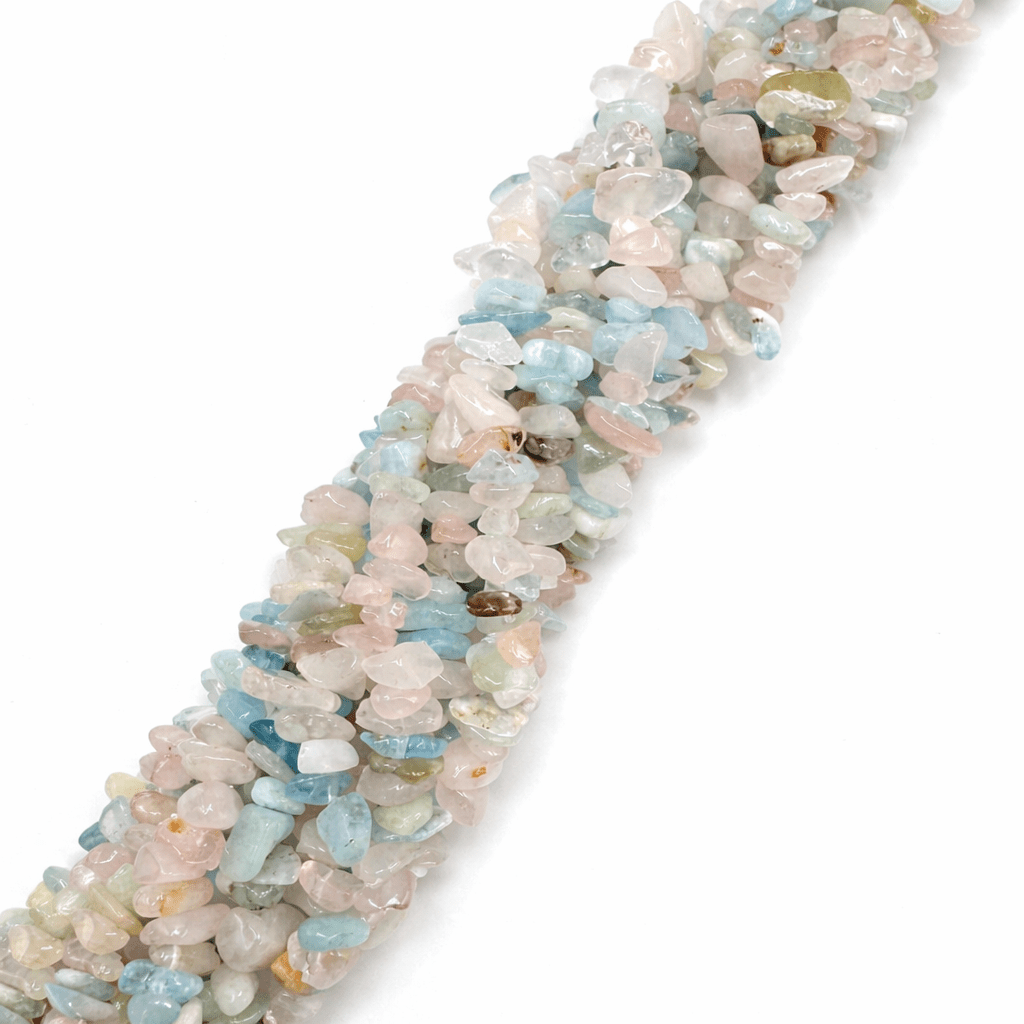 Morganit Perler – Chips (5~14x4~10mm) - Uniq Perler - 120058