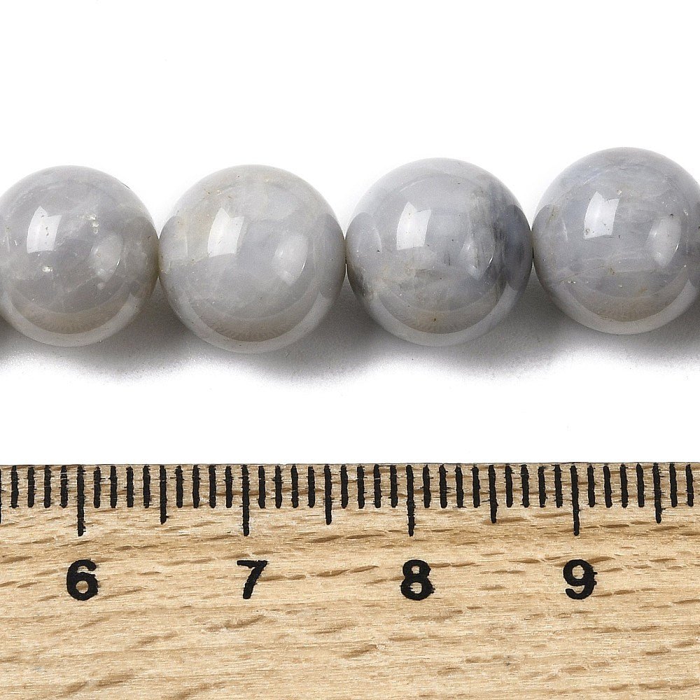 Naturlige Ædelstensperler – Runde (11~11.5mm) - Uniq Perler -