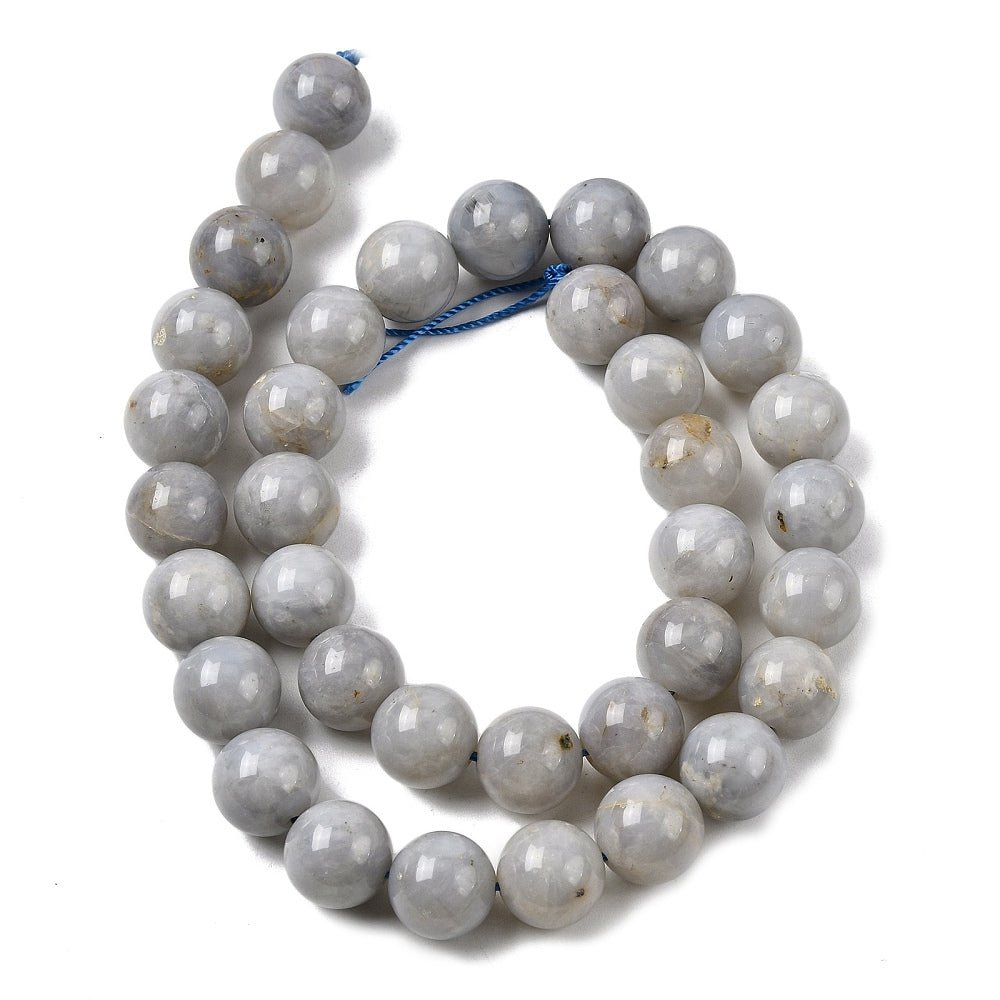 Naturlige Ædelstensperler – Runde (11~11.5mm) - Uniq Perler -