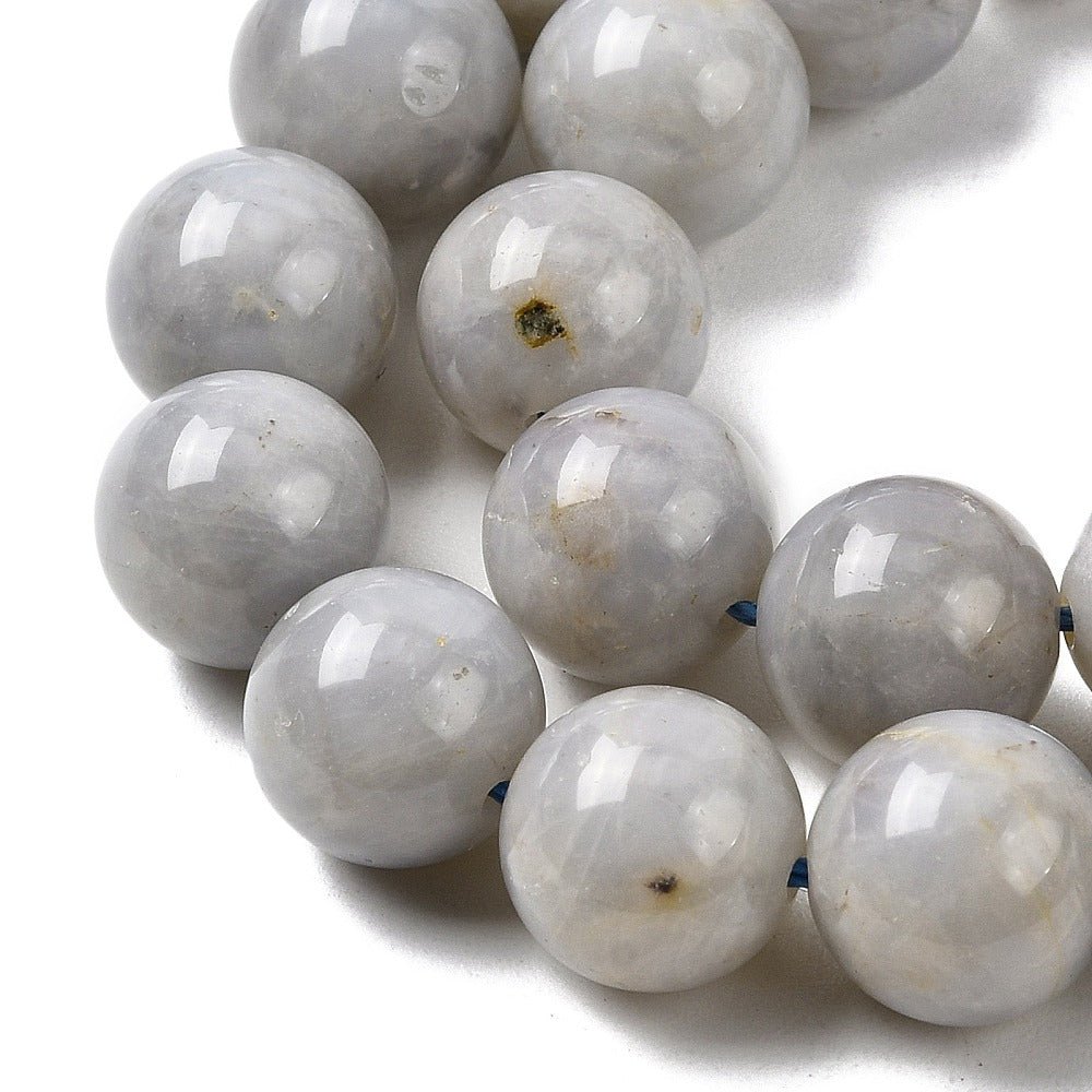 Naturlige Ædelstensperler – Runde (11~11.5mm) - Uniq Perler -