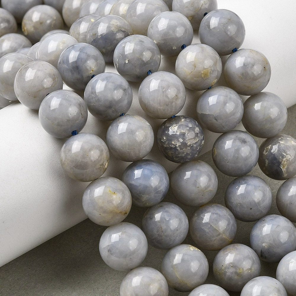 Naturlige Ædelstensperler – Runde (11~11.5mm) - Uniq Perler -