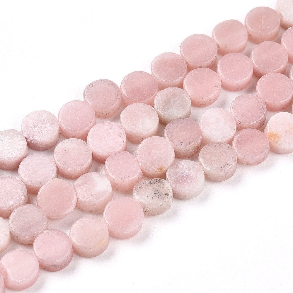 Opal Perler – Pink Coin (5,5x6,5x2,5mm) - Uniq Perler - 085907