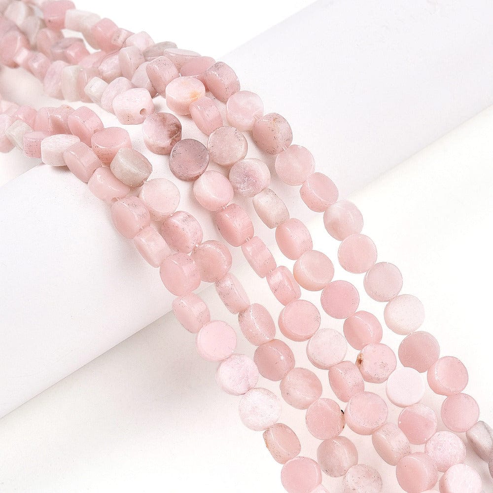 Opal Perler – Pink Coin (5,5x6,5x2,5mm) - Uniq Perler - 085907