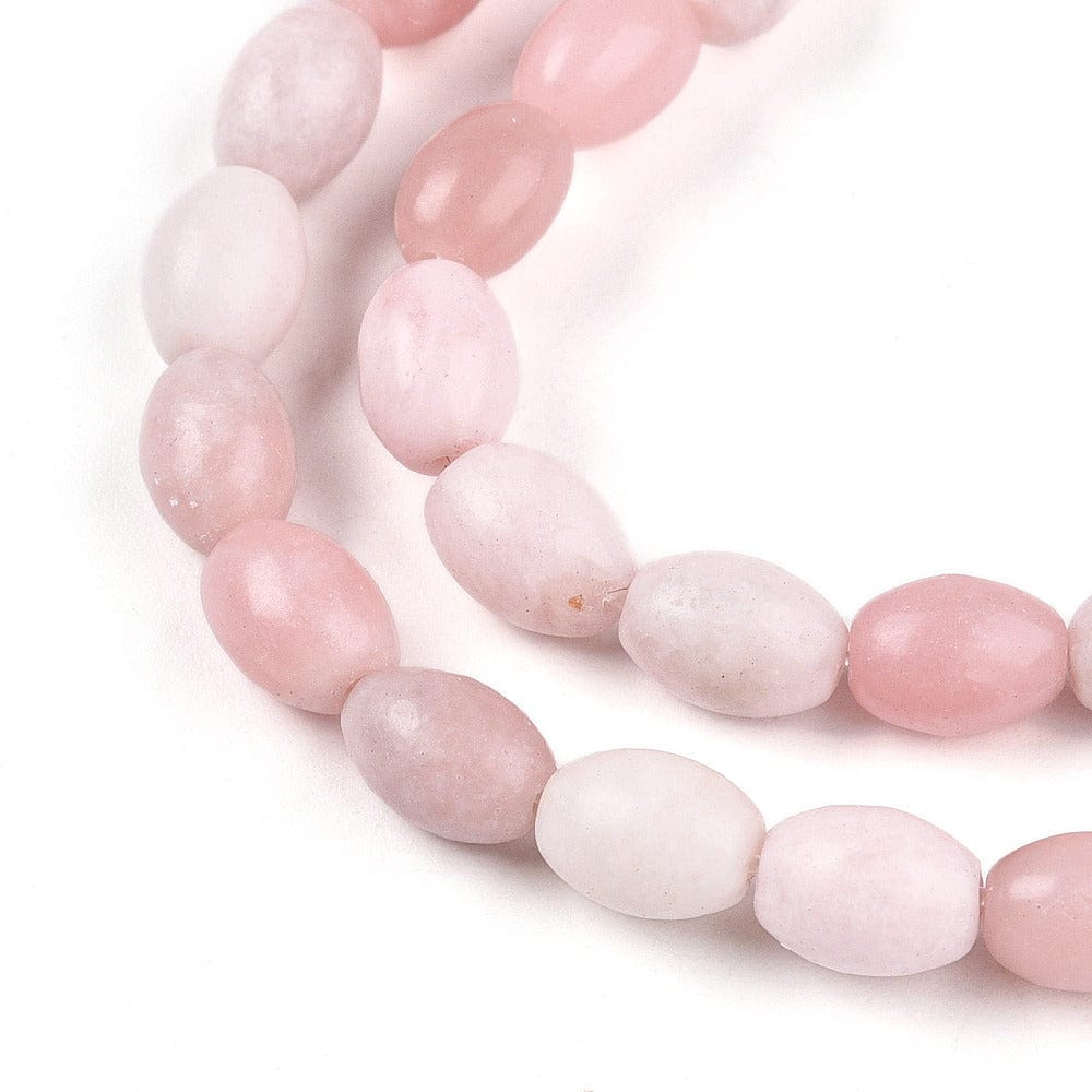 Opal Perler - Pink, Ovale (7,5 - 8mm) - Uniq Perler - 114574