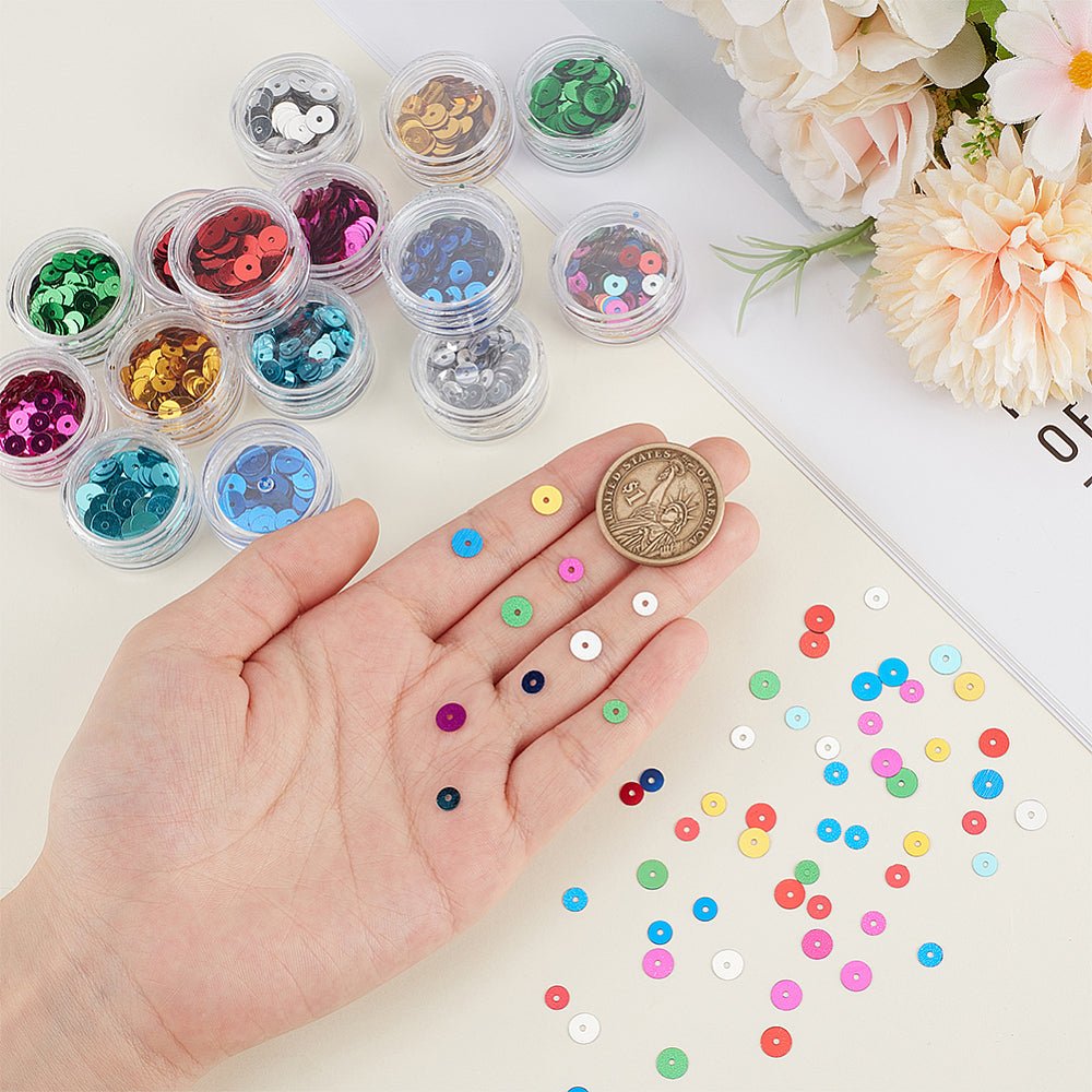Pallietter – Farve Mix - Uniq Perler - 126231