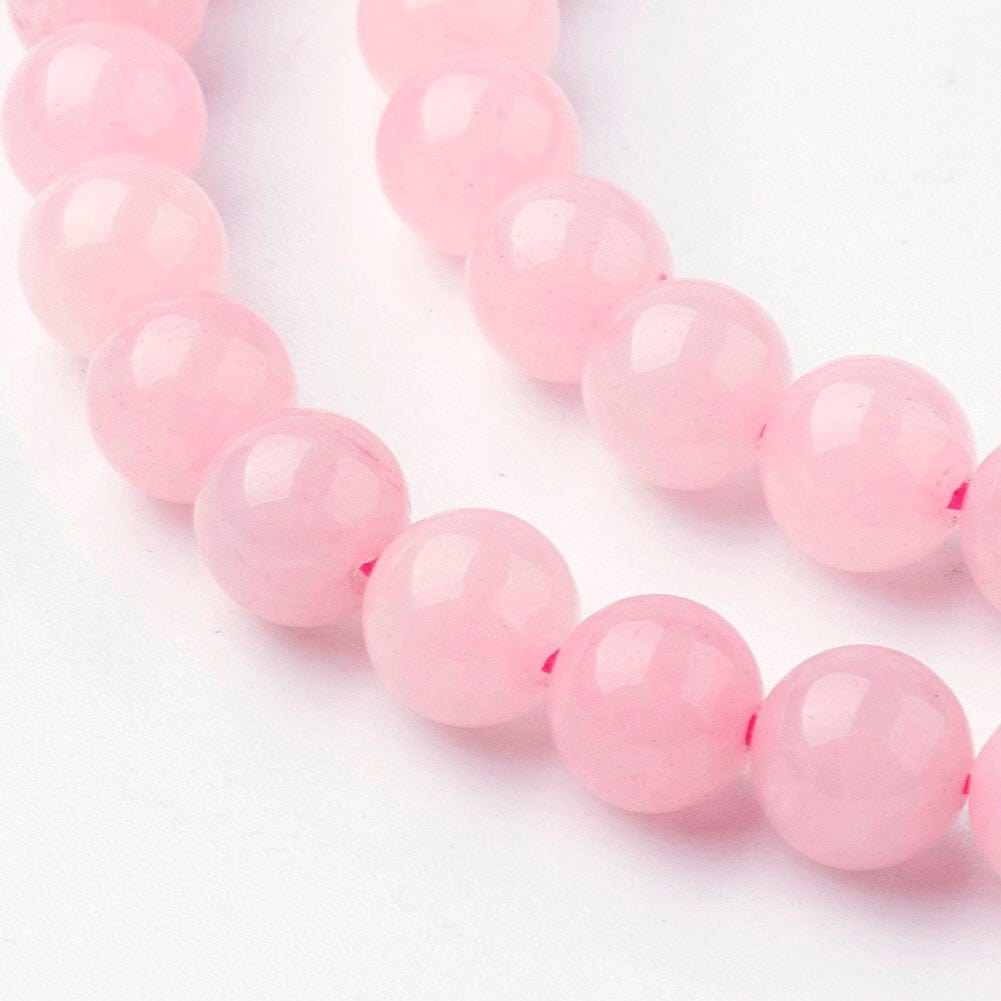 Pandahall Rosakvarts Rosakvarts perler, 8 mm