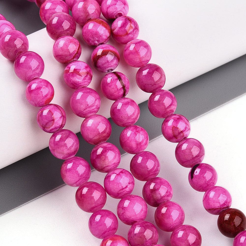 Persian Jade - Pink (6 - 7mm) - Uniq Perler - 115429