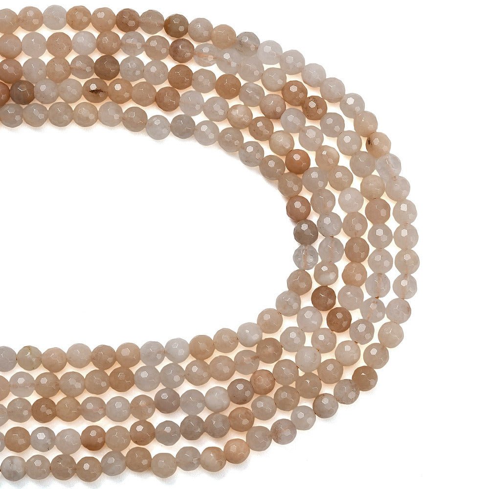 Pink Aventurin Rund – Facetteret (10mm) - Uniq Perler - 117565