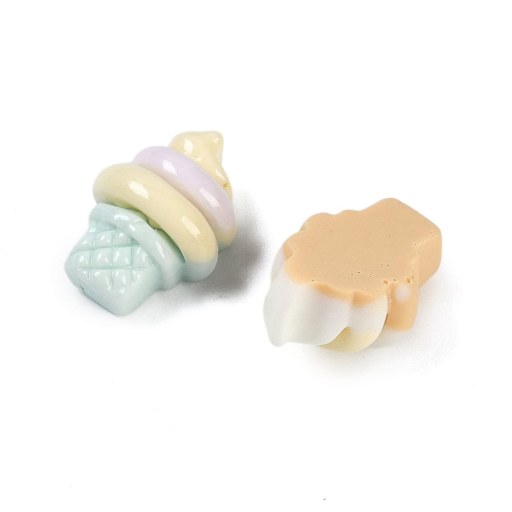 Resin Is Cabochons – Farve Mix (9,5x13,5mm) 20 Stk - Uniq Perler - 115105