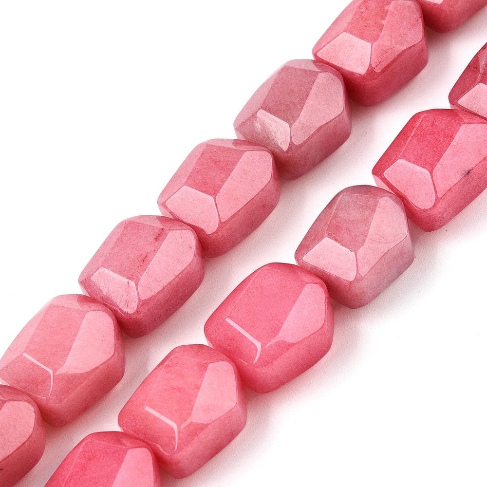 Rodokrosit - Kantet (12×17mm) - Uniq Perler - 114199