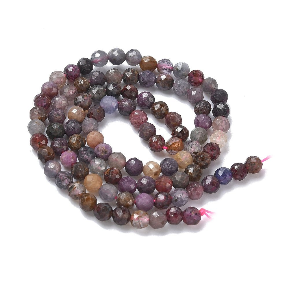 Rubin Perler – Fasettert (4 - 4,5mm) - Uniq Perler - 117279