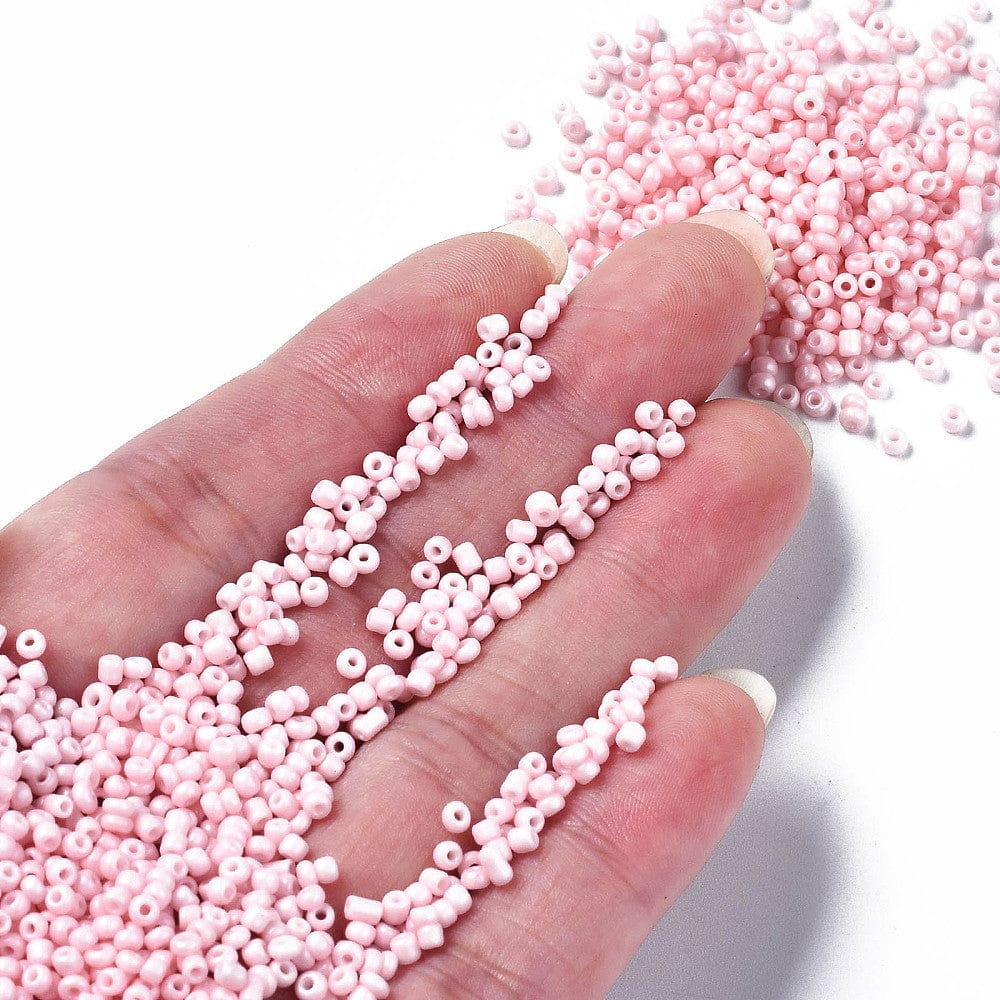 Seed Beads – Rosa, Rund (2 - 2,5mm, 450g) - Uniq Perler - 0000014668