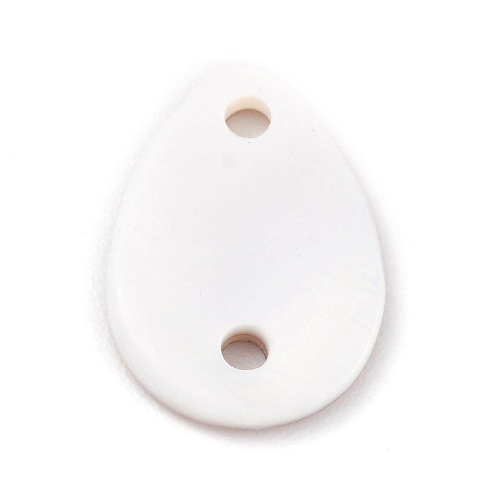 Shell Mellemled, Naturfarver, 6 Stk. - Uniq Perler - 111335