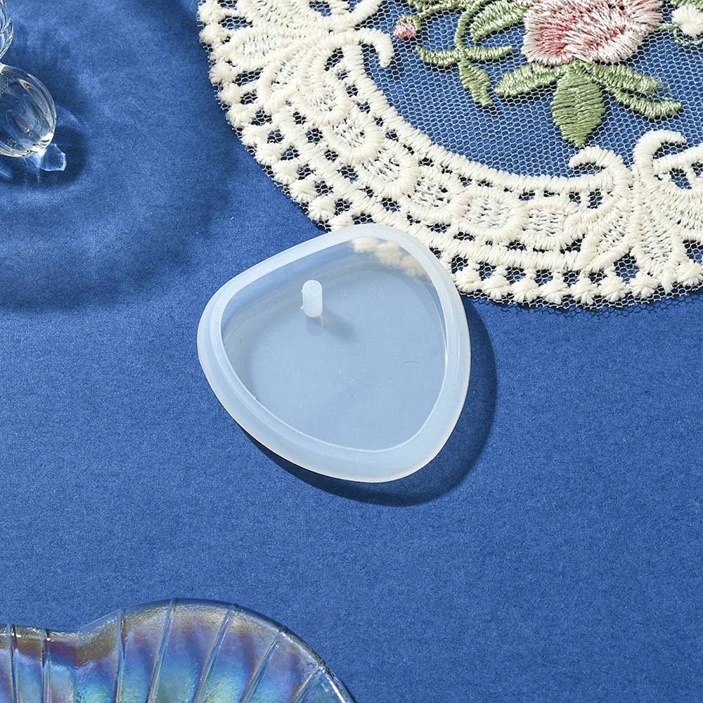 Silikone Form Til At Lave Hjerte Vedhæng – DIY Støbeform - Uniq Perler - 74148537567802867937999284