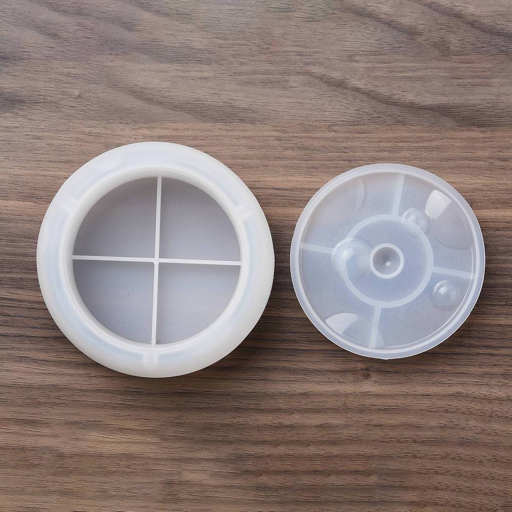 Silikone Form Til Resin – Lille Skål Med Låg - Uniq Perler - 449729845678126477235846