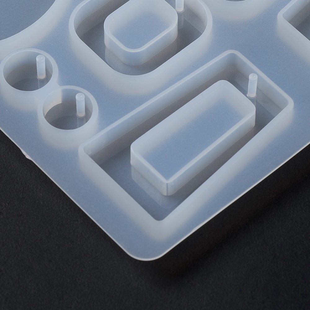 Silikone Form til Resin Vedhæng (48x12cm) - Uniq Perler - 924424