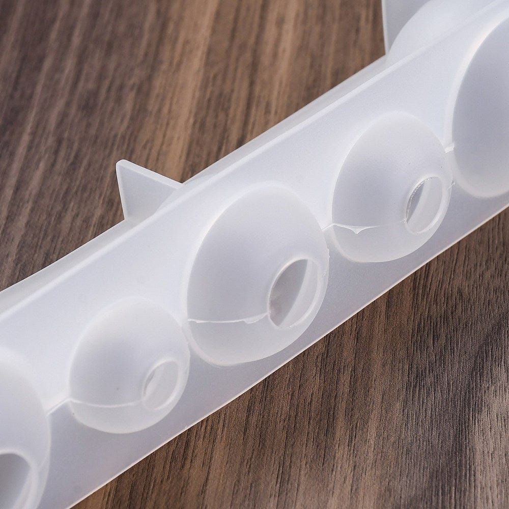 Silikone Form Til Runde Resin Dekorations Perler – DIY Støbeform - Uniq Perler - 867843