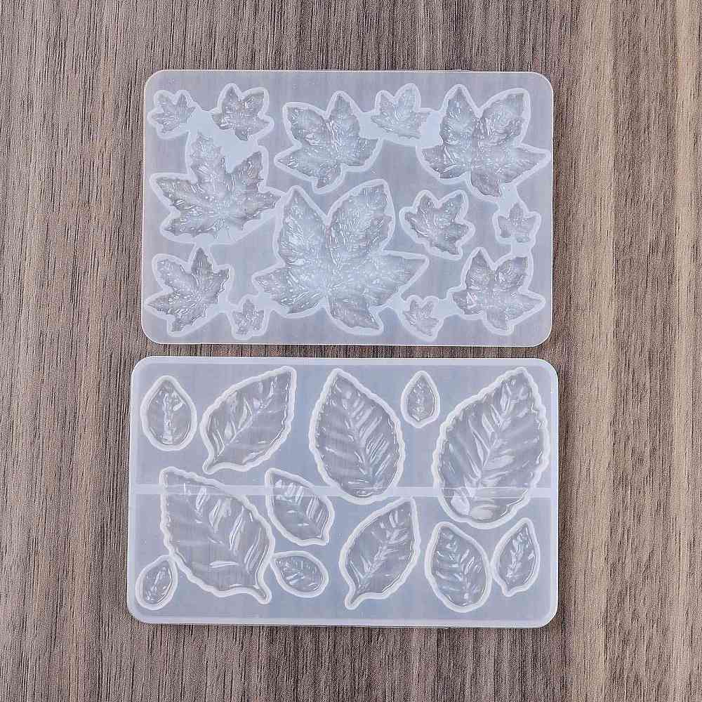 Silikone Form Til Støbning Af Blade – DIY Støbeform - Uniq Perler - 114473