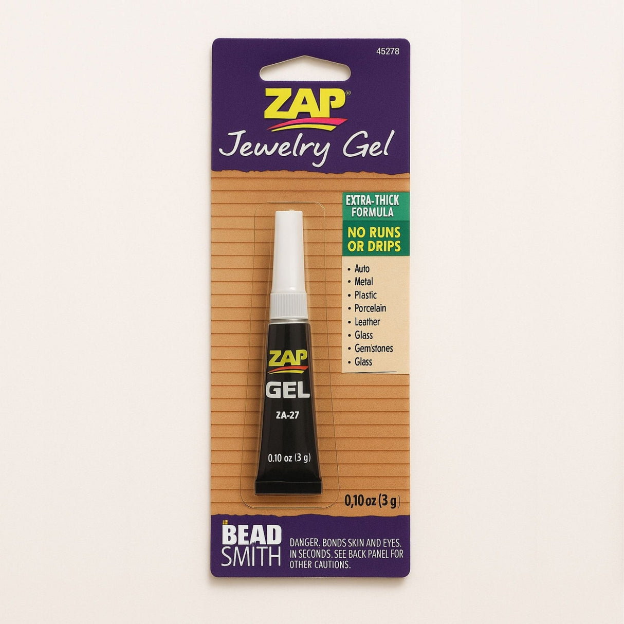 Smykkelim - Hurtigtørrende & Vandfast (3 ml) - Uniq Perler - 1298654