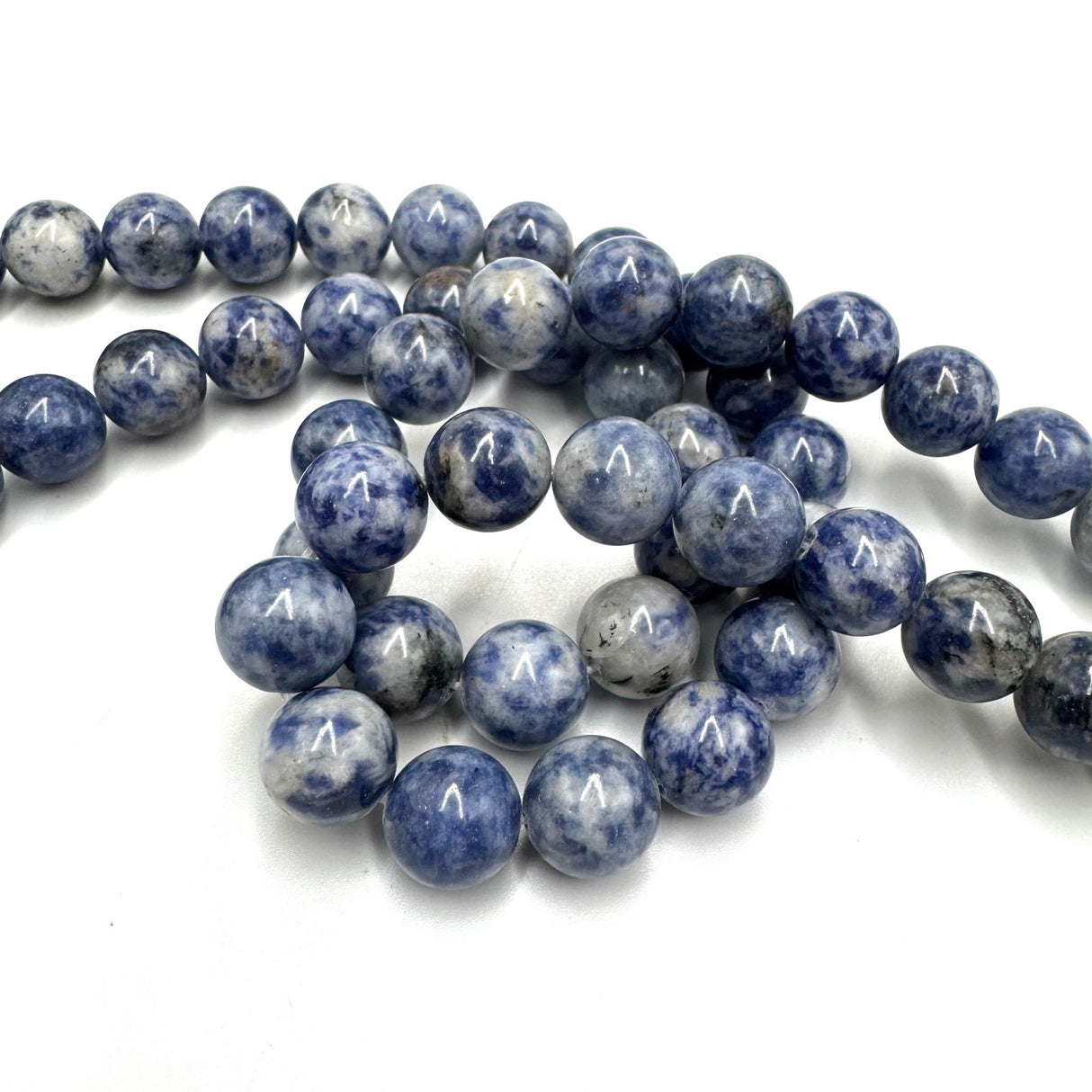 Sodalit Runde (12mm) - Uniq Perler -