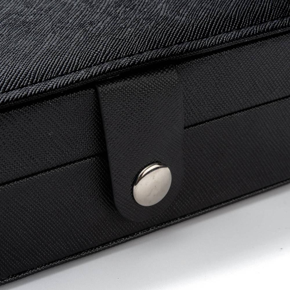 Sort Smykkeskrin (12x16x5,4cm) - Uniq Perler - 0000014484