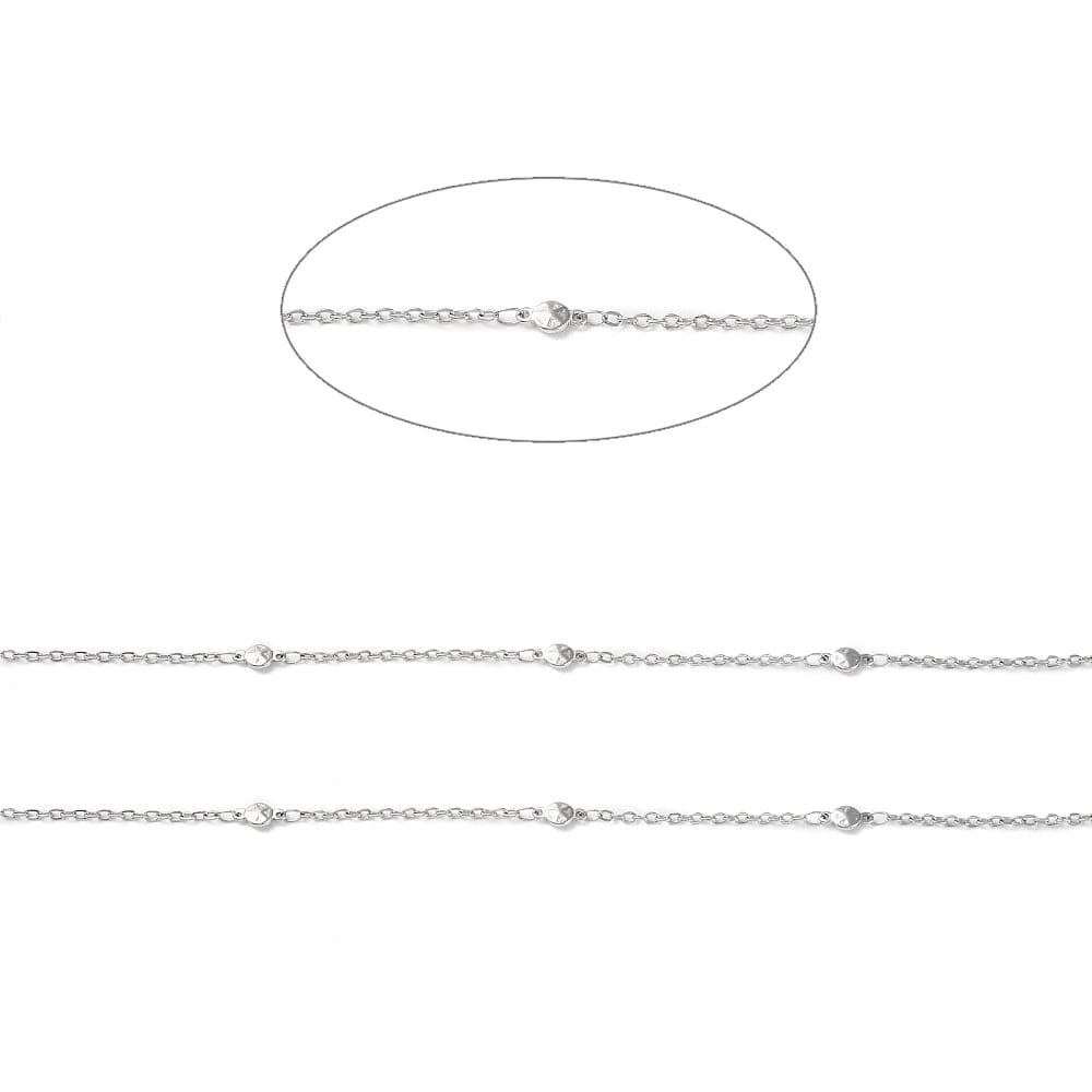 Star Link Kæde, Vandfast Stål, (2,8x2x0,5mm) - Uniq Perler - 114899