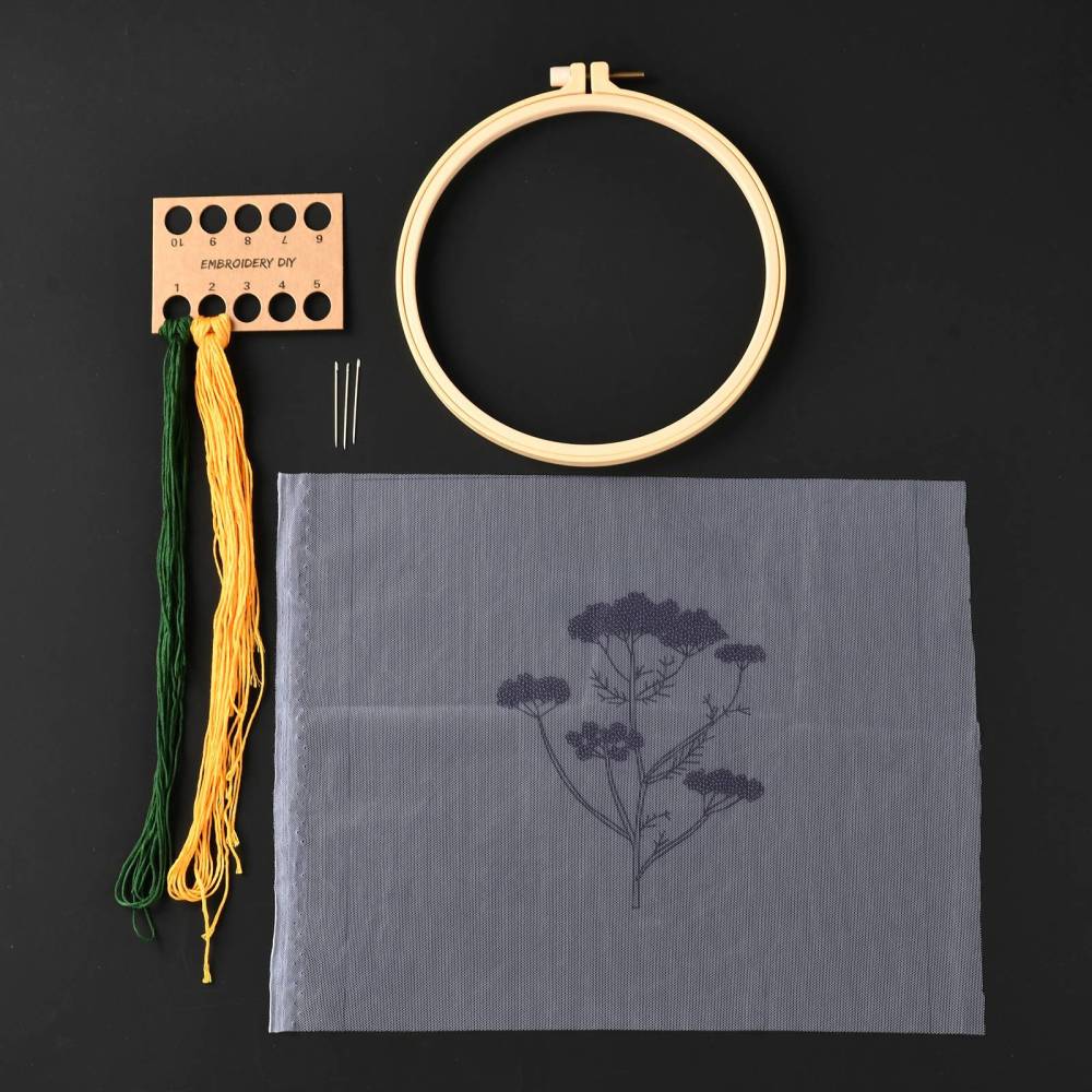 Start DIY Broderi Kit, Blomster - Uniq Perler - 125783