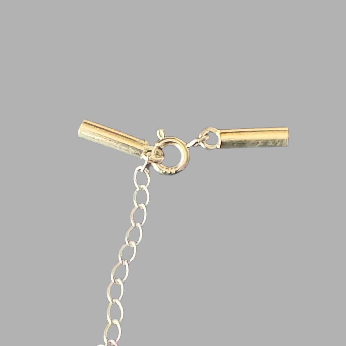 Sterling Sølv Endestykker Med Lås - (10x3mm) - Uniq Perler - 111194