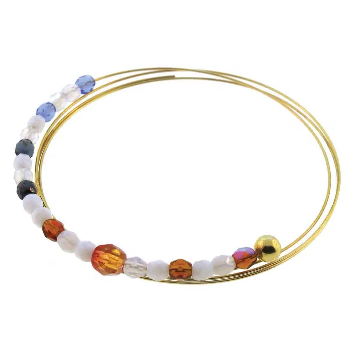 Stopper Perler – Forgyldt(5mm), 12 Stk - Uniq Perler - 115297