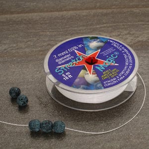 Super Stærk Elastiksnor - (0,7mm, 5m) - Uniq Perler - 206727