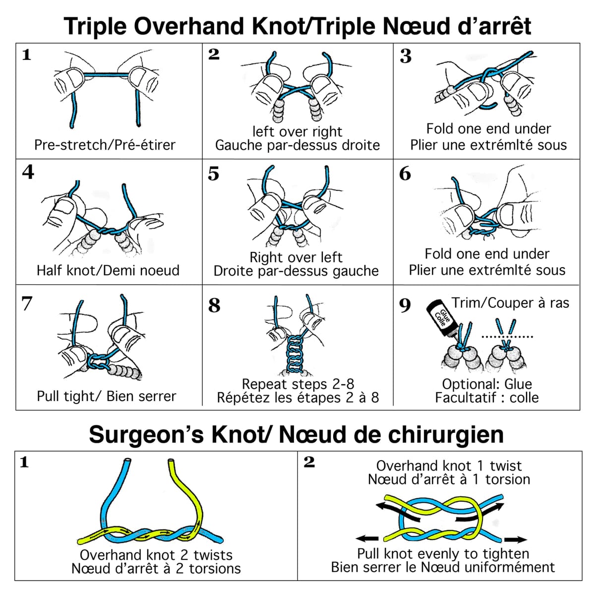 Super Stærk Elastiksnor Sæt - 1mm (8 Farver, 40m Total) - Uniq Perler - 0001489319