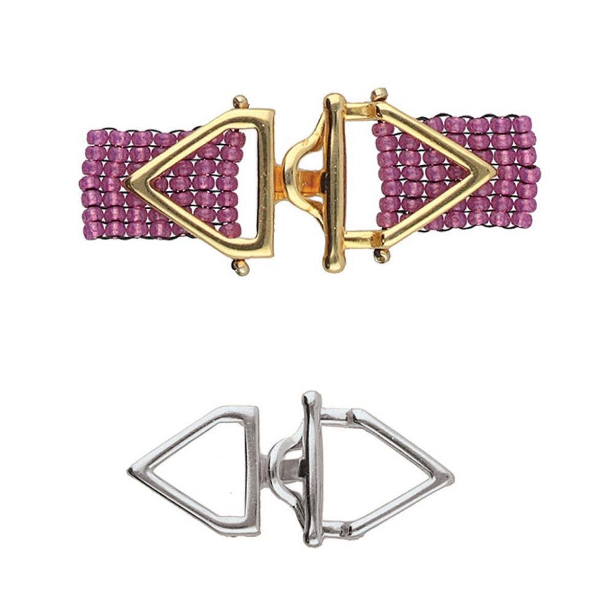 Toggle lås – Passer til Miyuki Rocalliesa 11/0 - Uniq Perler -