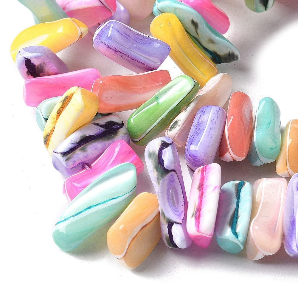 Trochus Shell Perler Nugget (9 - 21mm) - Uniq Perler - 115546