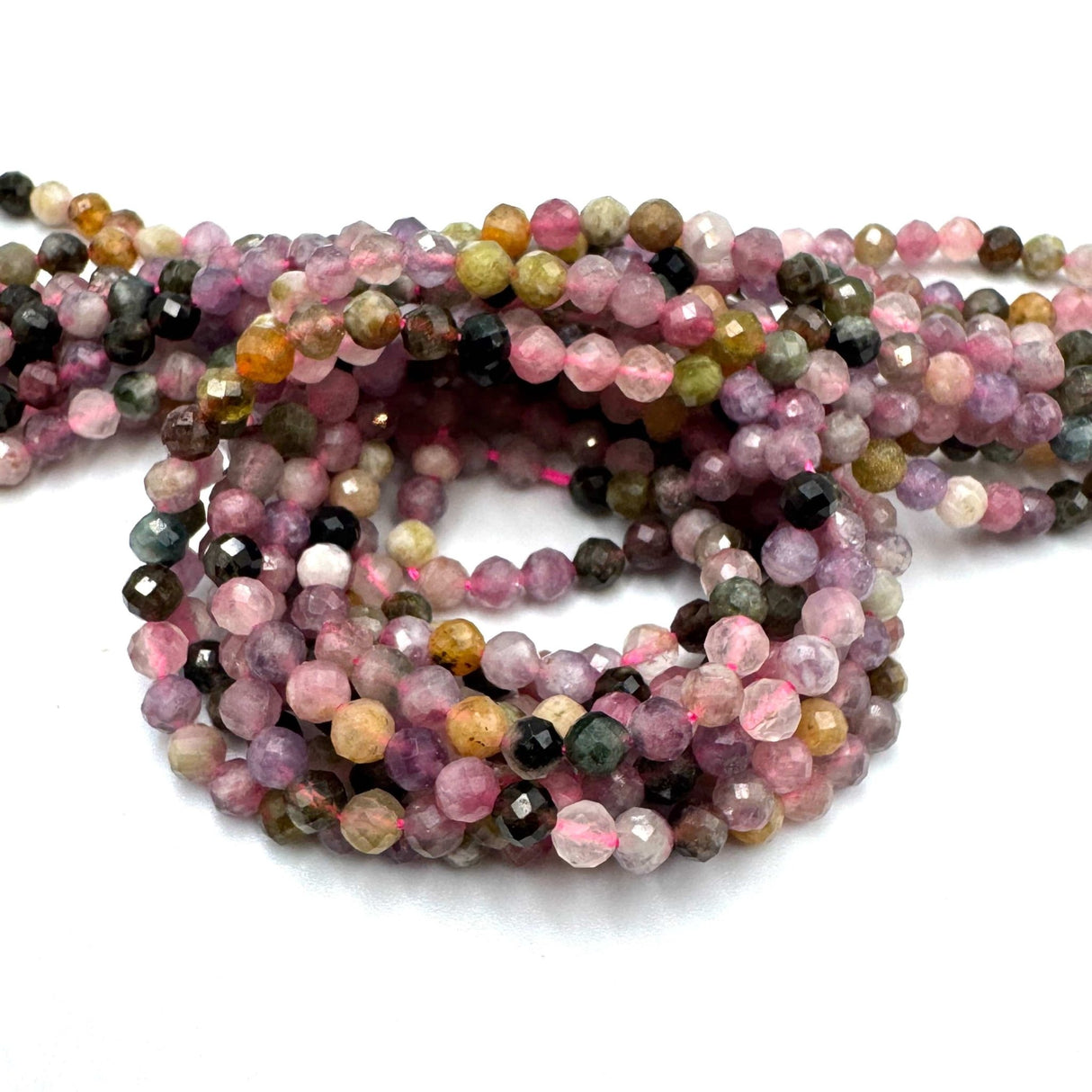 Turmalin Perler – Facetteret (4mm) Grade A - Uniq Perler - 578900